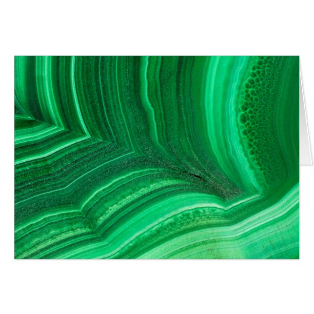 Bright green Malachite Mineral (Front Horizontal)