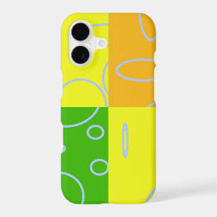 Bright Green Orange Yellow Light Blue Loop