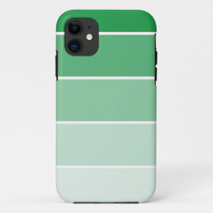 Bright Green Paint Samples iPhone 11 Case