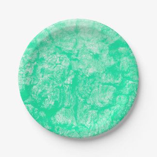 Bright Green Paper Plates