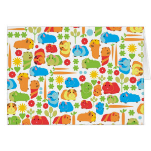 Bright Guinea Pig Vegetable Patch