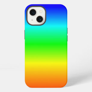 Bright Happy Colours Rainbow Stripes Gradient iPhone 13 Case