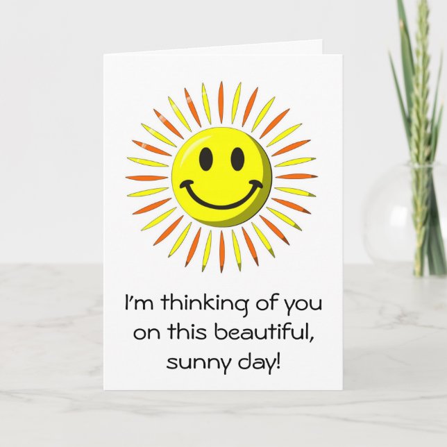 Bright Happy Smile - Face Card (Front)
