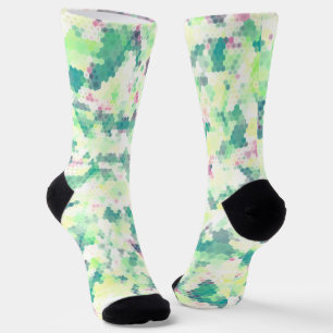 Bright Hexagon Socks