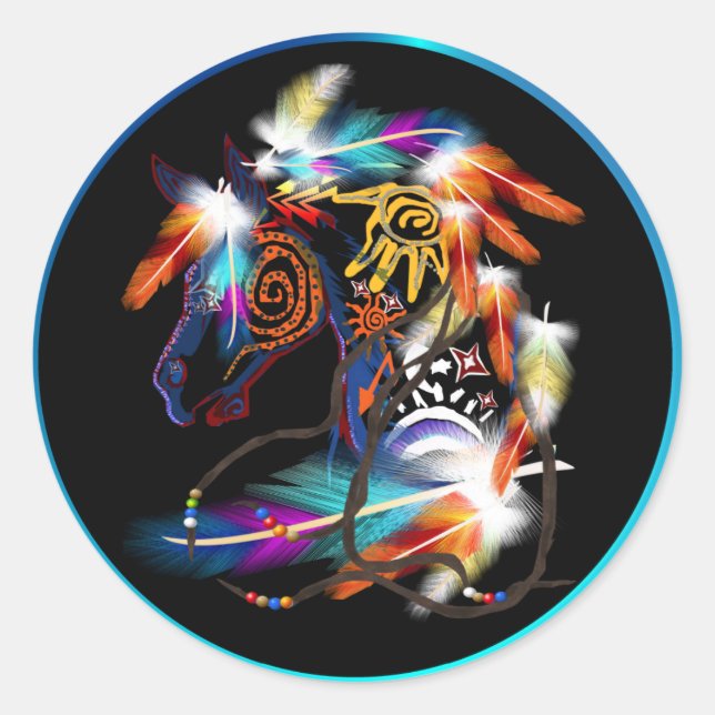 Bright Horse Sticker (Front)