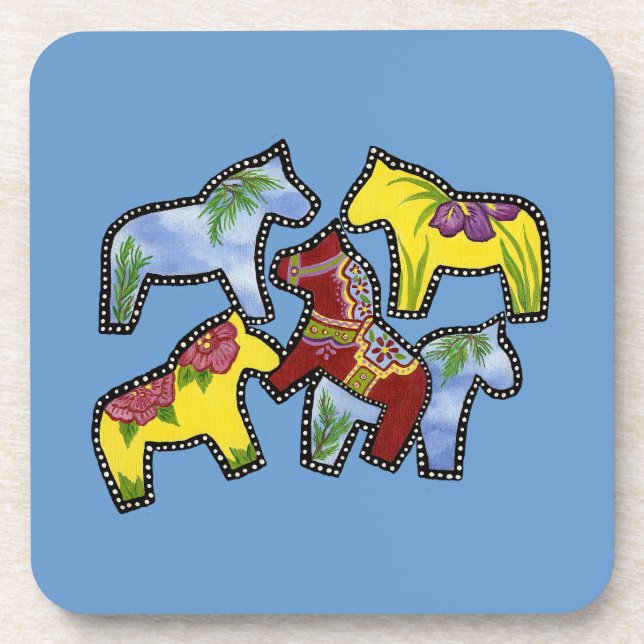 Bright Horses Coaster (Front)