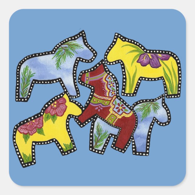 Bright Horses Sticker (Front)