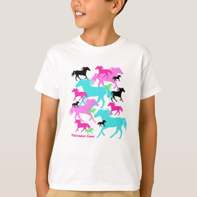 Bright Horses T-Shirt (Front)