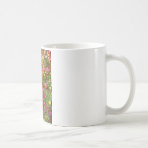 Bright Hot Pink and Yellow Daisy flowers Coffee Mug