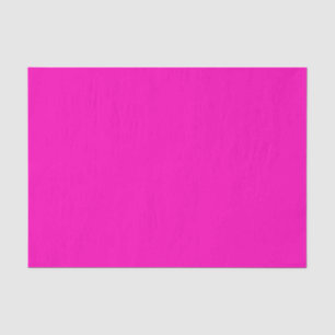 Bright Hot Pink Modern Tissue Paper