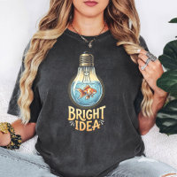 Bright Idea Goldfish Lightbulb Design