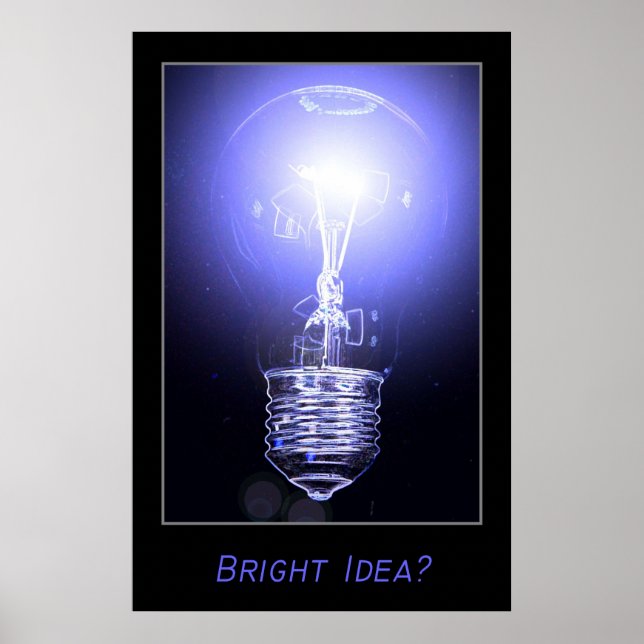 Bright Idea? Poster (Front)