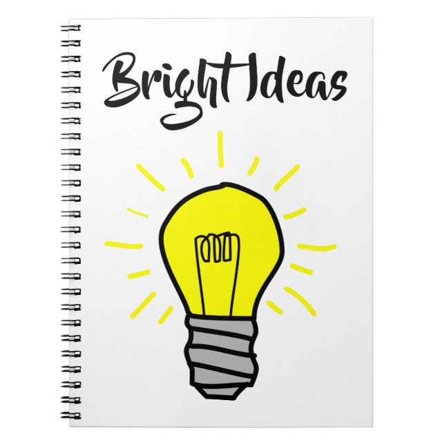 Bright Ideas Notebook (Front)
