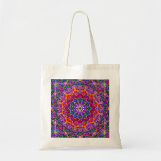 Bright India Mandala Tote Bag
