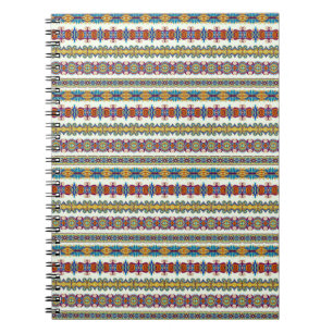 Bright Indian pattern Notebook