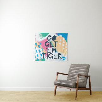 Bright Inspiration II | Go Get 'Em Tiger Tapestry