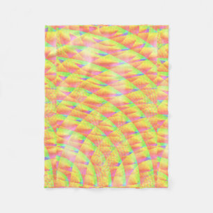 Bright Interference by Kenneth Yoncich Fleece Blanket