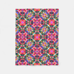 Bright Jolly Colourful Dopamine Decor Art Cosy Fleece Blanket