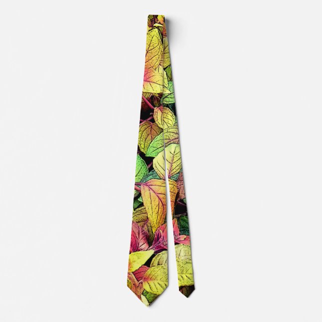 Bright Leaves  Tie (Front)