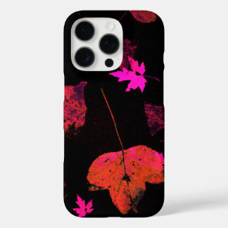 Bright Leaves with Dark Background iPhone 16 Pro Case