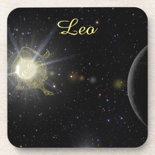 Bright Leo Coaster