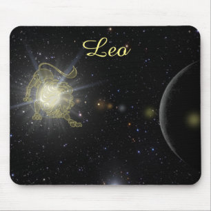 Bright Leo Mouse Mat