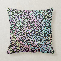 *~*  Bright Leopard Rainbow Gold Animal Print Spot