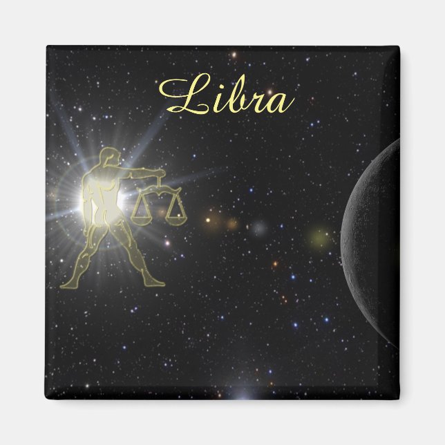 Bright Libra Magnet (Front)