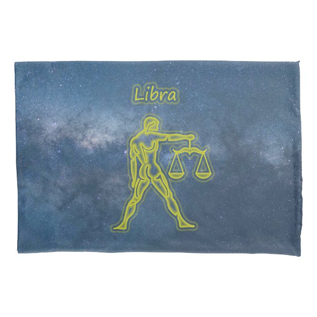Bright Libra Pillowcase (Front)