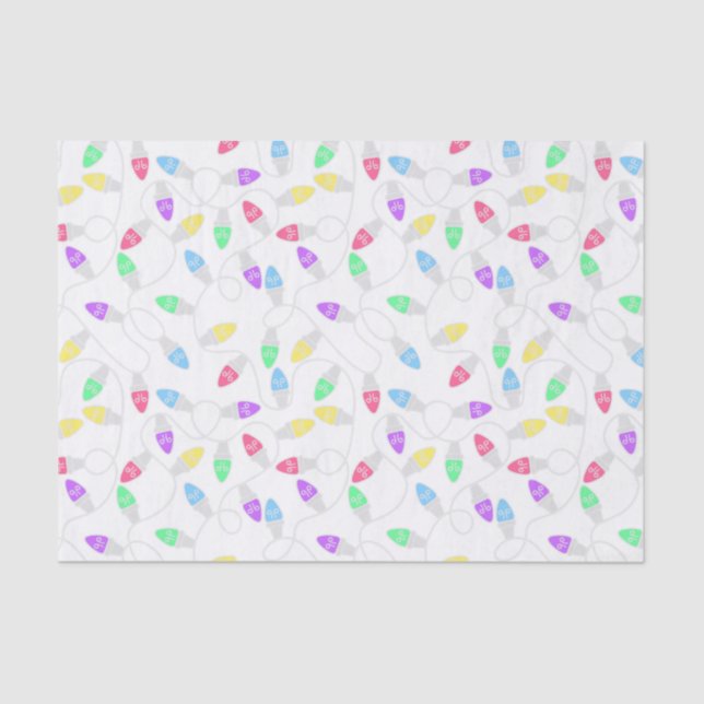 Bright Lights Holiday Tissue Paper (Front)