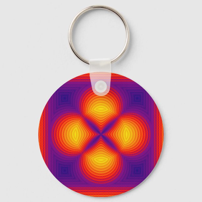 Bright Lights Key Ring (Front)