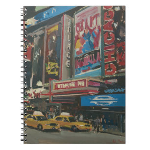 Bright Lights Times Square 2012 Notebook