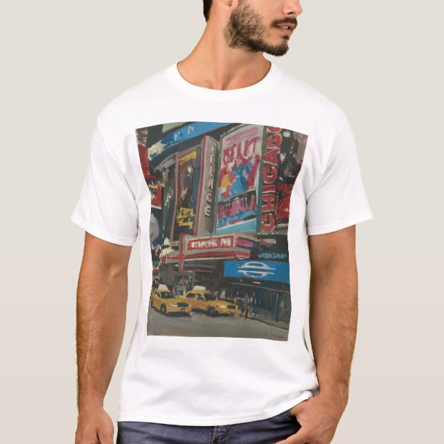 Bright Lights Times Square 2012 T-Shirt (Front)