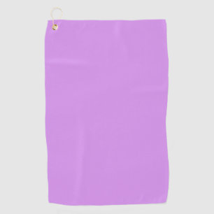 Bright lilac (solid colour)  golf towel