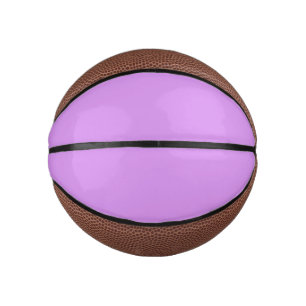 Bright lilac (solid colour) mini basketball