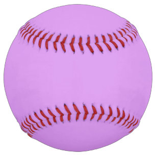 Bright lilac (solid colour)  softball