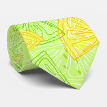 Bright lime green citrus lemons pattern