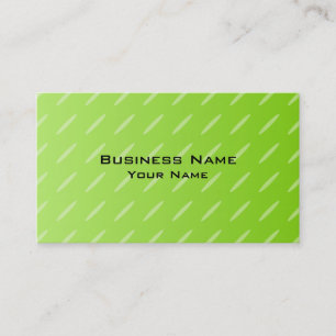 Bright Lime Green Patterned Background Design. Business Card