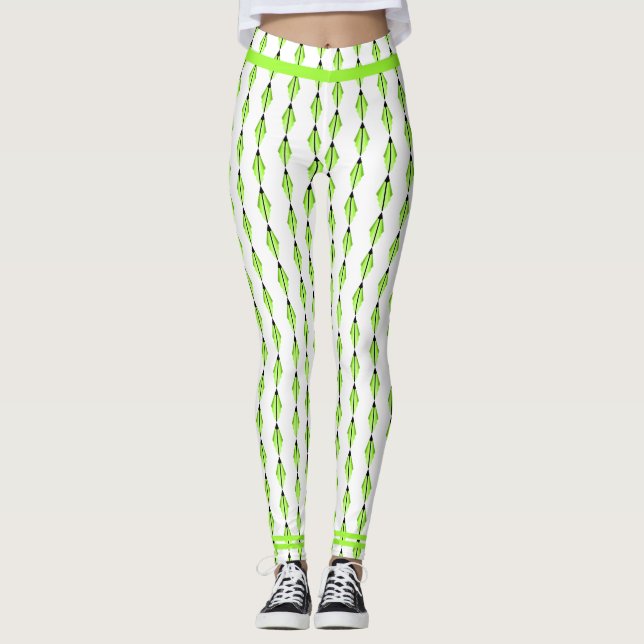 Bright lime Leggings (Front)