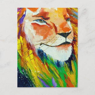 Bright Lion Postcard