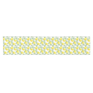 Bright, Lovely Table Runner with Lemons print