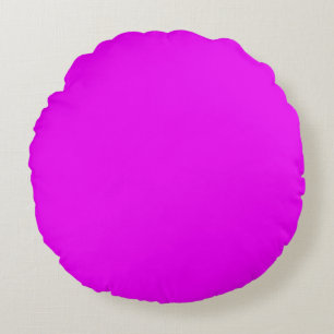 Bright Magenta Round Cushion
