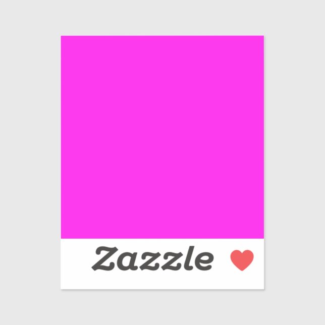 Bright Magenta Solid Colour (Sheet)