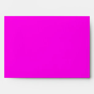 Bright Magenta Solid Colour Envelope