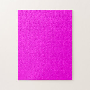 Bright Magenta (solid colour) Jigsaw Puzzle