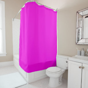 Bright Magenta (solid colour) Shower Curtain