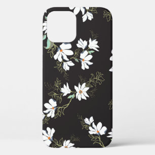 Bright Magnolia Seamless Pattern iPhone 12 Case