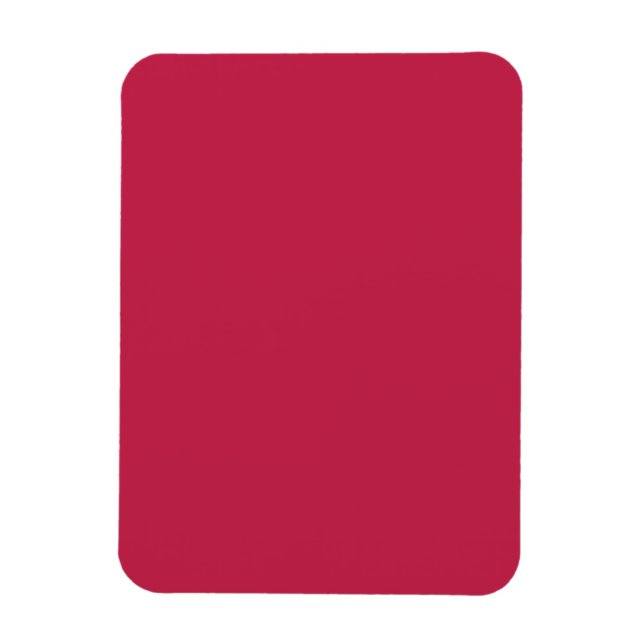Bright maroon (solid colour)  magnet (Vertical)