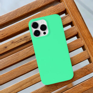 Bright Mint One of Best Solid Green Shades Case-Mate iPhone 14 Pro Max Case