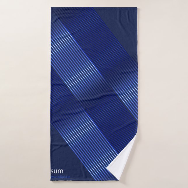 bright modern background, geomeric objects from co bath towel (Bath Towel)